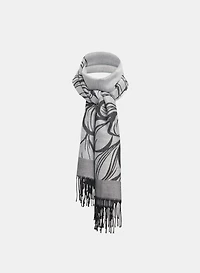 Floral Print Scarf