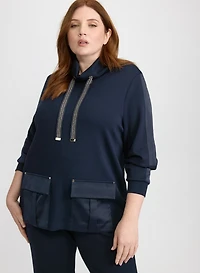 Satin Pockets Top