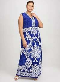 Paisley Maxi Dress
