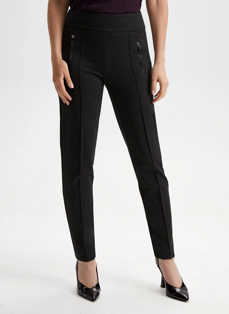 Pantalon Sofia à enfiler jambe étroite