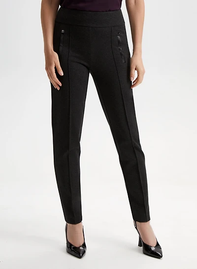 Pantalon Sofia à enfiler jambe étroite