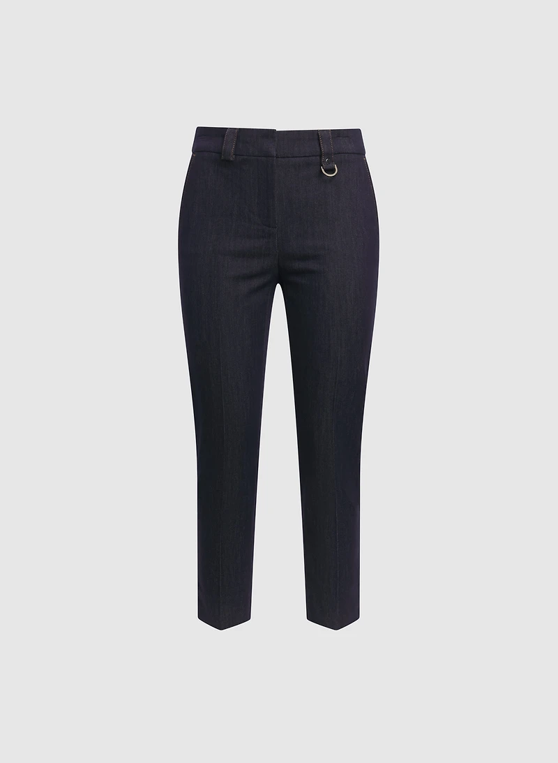 Emma Slim-Leg Denim Pants