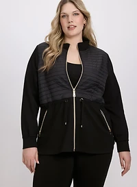 Veste matelassée à fermeture éclair