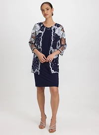 Ensemble à robe et veste paillettes
