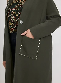 Studded Knit Cardigan