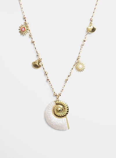 Seashell Charms Necklace