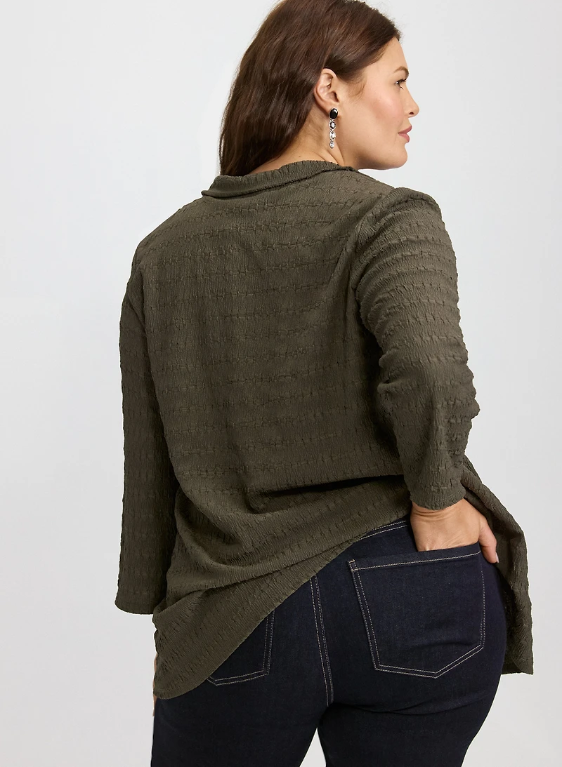 Joseph Ribkoff - Pull-tunique en tricot bulle