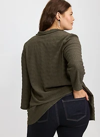 Joseph Ribkoff - Pull-tunique en tricot bulle