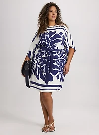 Abstract Print Dress