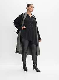 Blouse à ourlet asymétrique