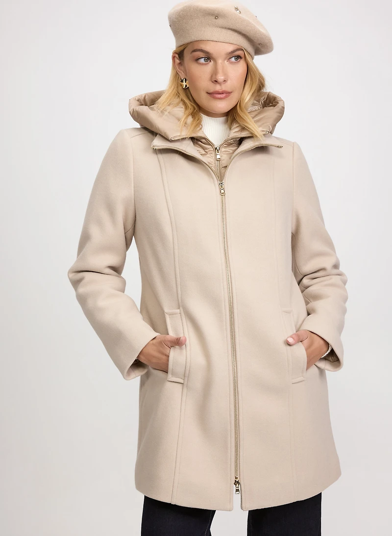 Manteau en mélange de laine