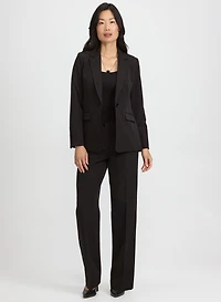 Notched Lapel Blazer