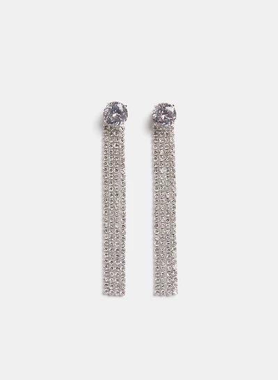 Crystal Cascade Earrings