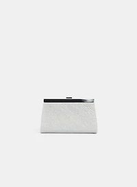 Pleated Metallic Clutch