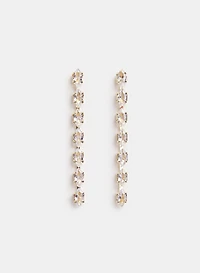Cubic Zirconia Drop Earrings