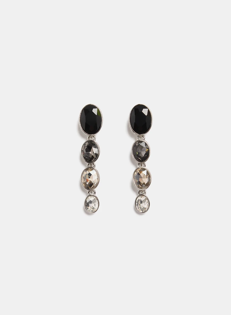 Gradient Stone Drop Earrings