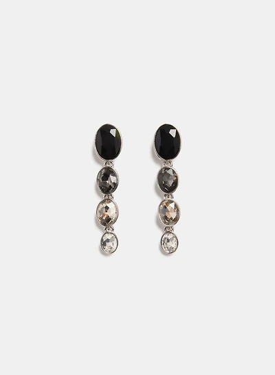 Gradient Stone Drop Earrings