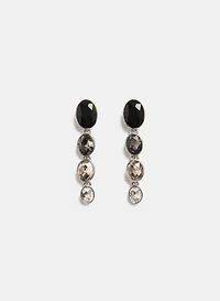 Gradient Stone Drop Earrings