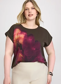 Floral Front Top