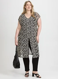 Zebra Print Top