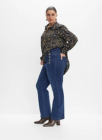 Jean détail à boutons