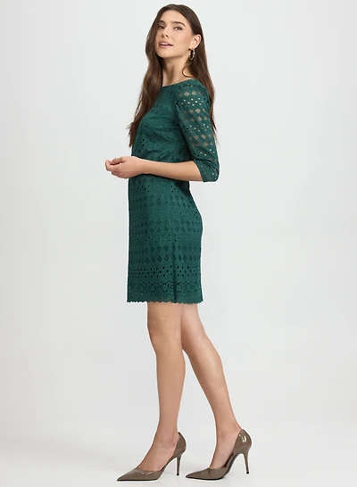 Fitted Lace Dress