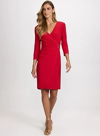 Wrap-Style Dress