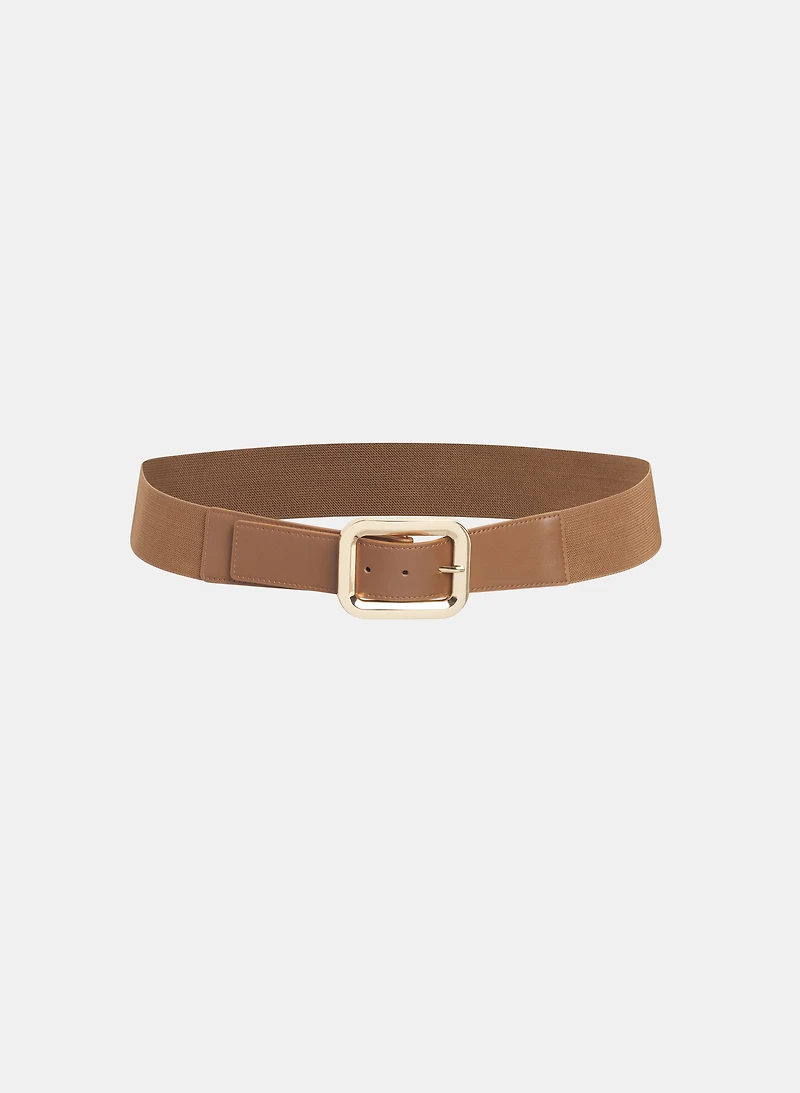 Ceinture à boucle carrée
