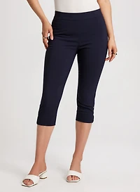 Pull-On Bengaline Capris