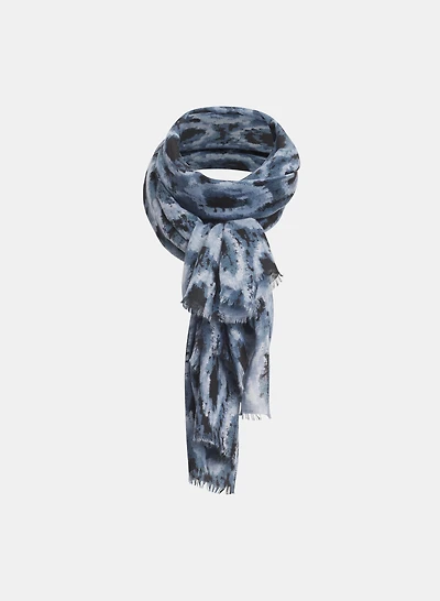 Oval Print Scarf