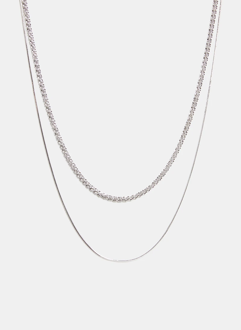 Double Chain Necklace
