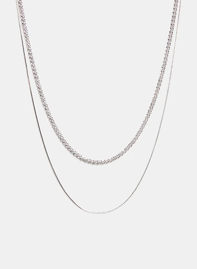 Double Chain Necklace