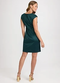 Embroidered Panel Dress