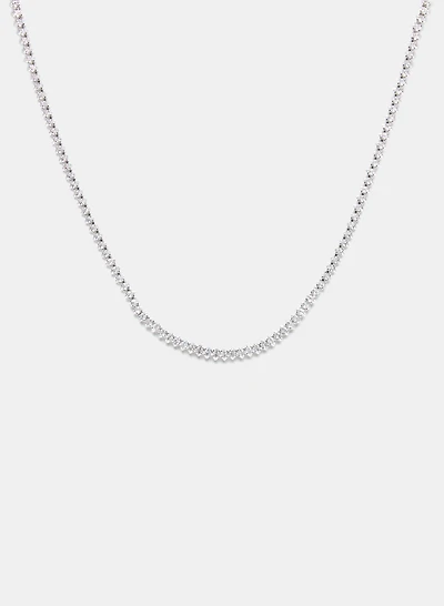 Cubic Zirconia Crystal Necklace