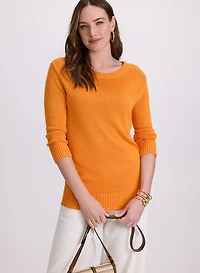 Ribbed Knit Sweater