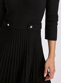 Fit & Flare Knit Dress