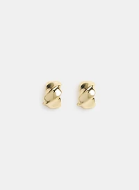 Boucles d'oreilles plates en laiton