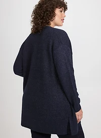 Lurex Knit Cardigan