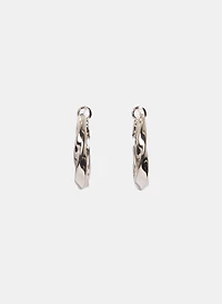 Twisted Hoop Earrings