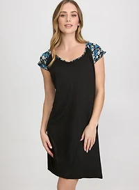 Floral Jersey Night Dress