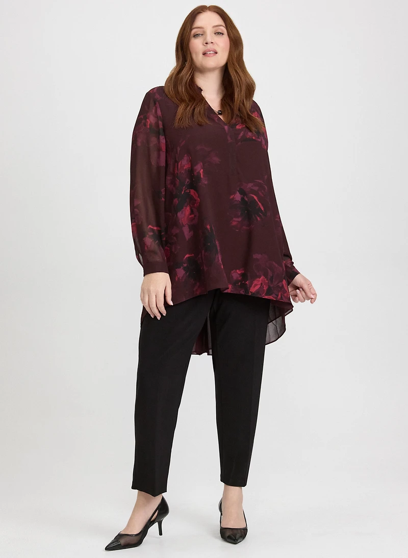 Poppy Print Blouse