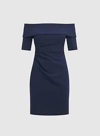 Fitted Off-Shoulder Dress
