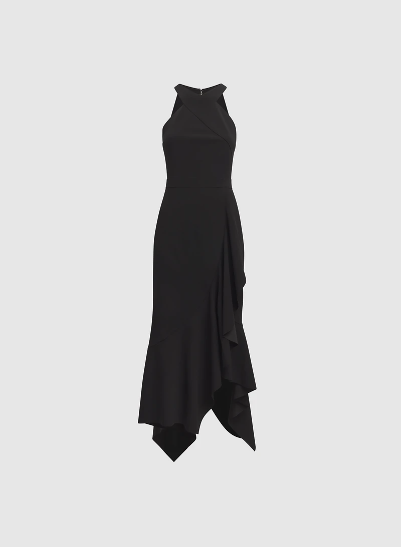 Halter Neck Fitted Dress
