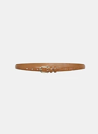 Crocodile Embossed Belt