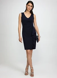 Robe ajustée en jersey