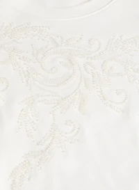 Paisley Appliqué Top