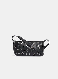 Grommet Embellished Bag