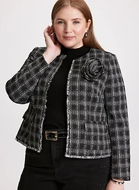 Short Bouclé Jacket