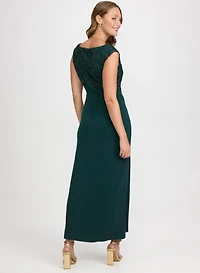 Soutache Detail Dress