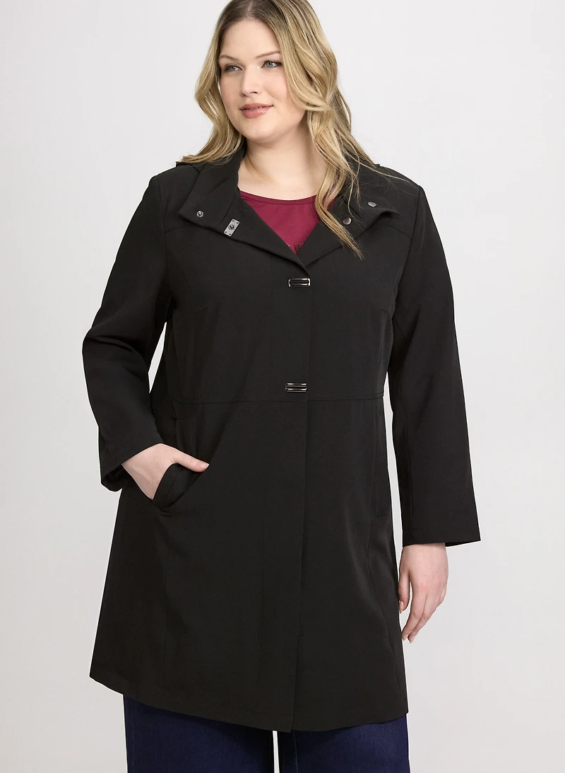 Snap-Button Raincoat